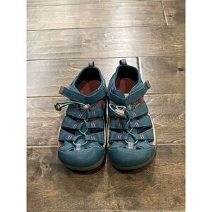 Keen Kids Blue Pink Washable Sandals Shoes Size US 3 UK 2 EUR 35 1020362